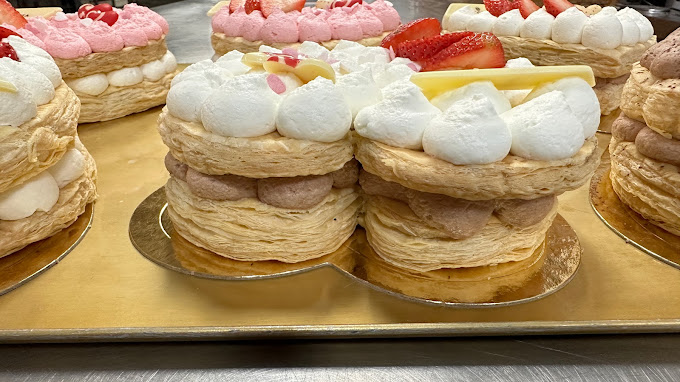 TARTA CORAZÓN RELLENO